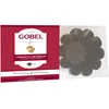 Image de Gobel - Boîte de 6 Moules à Briochettes - Fond Plat - Acier - Revêtement Antiadhérent - Garanti sans PFAS - Qualité Professionnelle   Fabriqué en France - Ø 8 cm