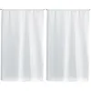 Image de Linder 0323 /10/415 Paire de Vitrages Droits Etamine Blanc Passe Tringle 70 x 120 cm