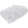 Image de Linder 0390 /10/501 Paire de Bonne Femme Polyester Lin Blanc Passe Tringle 95 x 210 cm