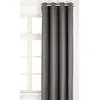 Image de LINDER 0552/92/375FR Rideau Occultant Oxford Gris Anthracite Oeillets 140 x 240 cm