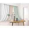 Image de Linder 0269/29/375 Rideau avec 8 Oeillets Fusil Ronds Polyester/Lin Lavé Beige Naturel 140 x 250 cm