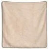 Image de Linder Housse de Coussin Uni, Coton, Beige, 40x40 cm