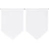 Image de Linder Vitrage uni Polyester Blanc 90 x 60 cm