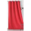 Image de LINDER Rideau Outdoor déperlant - tissé et Teint en France - Finition Oeillets Canon de Fusil antioxydant - Coloris Rouge - Dimensions 135x240cm - 100% Polyester - Collection Toile EXTÉRIEURE