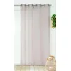 Image de LINDER Voilage DÉPOLLUANT assainissant l'air ambiant - Finition Oeillets Canon de Fusil - Coloris Beige Taupe - Dimensions 145x240cm - 67% Polyester 33% Lin - Collection RESPIRE
