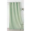 Image de LINDER Rideau Outdoor déperlant - tissé et Teint en France - Finition Oeillets Canon de Fusil antioxydant - Coloris Vert d'eau - Dimensions 135x240cm - 100% Polyester - Collection Toile EXTÉRIEURE