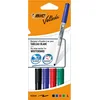 Image de BIC Velleda 1741 Feutres pour Tableau Blanc Effaçables à Sec Pointe Conique Moyenne - Couleurs Assorties, Pochette de 4
