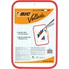 Image de BIC Velleda Tableau Double Face Effaçable à Sec (30 x 44 cm), Parfait pour la Maison, Bordure Rouge, Lot de 1