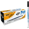 Image de BIC Velleda 1721 - Feutres pour Tableau Blanc Effaçables à Sec Pointe Conique Fine - Marqueurs Parfaits pour l'Ecole et au Bureau - Noir, Boîte de 24
