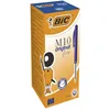 Image de BIC Ecriture M10 Original Stylos-Bille Rétractables Pointe Fine (0,8 mm) - Encre De Couleur Bleue, Boîte de 50