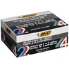 Image de BIC 4 Couleurs Original Fine Recharges Stylo-Bille Pointe Fine (0,8 mm) - Bleu, Boîte de 50