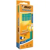 Image de BIC Evolution Original Crayons à Papier avec Gomme Intégrée , Certifiés NF Environnement, Pointe HB, Boîte de 12