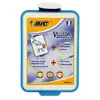 Image de BIC Velleda Ardoise Ecolier Double Face (19 x 26 cm) Effaçable à Sec avec Feutre Bleu Effaçable à Sec et Effacette - Turquoise, Lot de 1