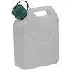 Image de EDA - Bidon à Eau 5 L - avec Bec Verseur Logé dans le Jerrican - Certifié Contact Alimentaire - 23,5 x 11 x 30 cm - Naturel, noir