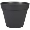 Image de EDA Pot TOSCANE Gris anthracite Ø 40 cm Dim. Ø 39,5 x 31 cm Volume 23 L Garantie 7 ans France métropolitaine