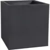 Image de EDA Pot carré VOLCANIA 40 cm décor pierre - 31 L