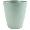 Image de EDA - Pot de Fleurs Rond 24 cm Agatha 7 L - Effet Irisé et Naturel - Intérieur & Extérieur - Résistant aux Chocs et aux UV - Ø 23,7 x H. 25,8 cm - Vert Amande Nacré