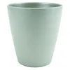 Image de EDA - Pot de Fleurs Rond 38 cm Agatha 30 L - Effet Irisé et Naturel - Intérieur & Extérieur - Résistant aux Chocs et aux UV - Ø 37,9 x H. 41 cm - Vert Amande Nacré