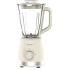 Image de TERRAILLON - SUNRISE - Blender Electrique, Capacité 1.5L, 600W, Bol en verre, 2 vitesses, Fonction Pulse, Lames en Inox, Design Vintage, Crème