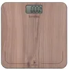 Image de TERRAILLON - POWER FREE NATURA NOYER - Pèse personne électronique sans piles ni batterie, Energie par Dynamo, Capacité 180 Kg, Plateau effet bois, Décor Noyer