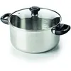 Image de Beka Polo Faitout Inox 18/10 - 16 cm - Couvercle en Verre - Marmite avec Fond 3 Couches - Tout Feux Compatible Induction et Lave-Vaisselle