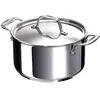 Image de Bekaline 12061264 Chef Faitout + Couvercle en acier inoxydable 26 cm, Silver