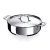 Image de Sauteuse tout inox Chef 28 cm et couvercle Beka