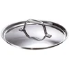 Image de Beka Chef - Couvercle Inox 18/10 - 16 cm - Compatible avec Casseroles, Faitouts et Sauteuses - Évent Anti-Débordement, Argenté