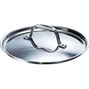 Image de Beka Chef - Couvercle Inox 18/10 - 24 cm - Compatible avec Casseroles, Faitouts et Sauteuses - Évent Anti-Débordement