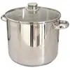Image de Beka Kitchen Fun by Beka 13113304 Marmite + couvercle verre en acier inoxydable 30 cm, Gris