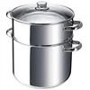 Image de Beka 12230024 Chambord Couscoussier en acier inoxydable 28 cm, Argent