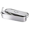 Image de Beka Poissonnière Inoxydable 50 cm - Grille Perforée et Couvercle - Compatible Tous Feux dont Induction et Four