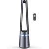 Image de Rowenta Eclipse 2-en-1 Ventilateur purificateur, Ventile et filtre l’air, Particules fines, 32 dB (A), Puissant, Oscillation, 12 vitesses, Minuteur, Départ différé QU5030F0