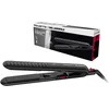 Image de Rowenta Karl Lagerfeld Optiliss Ionic SF323L Fer à lisser avec revêtement en céramique pour des cheveux doux, 10 températures jusqu'à 230 °C, lissage efficace, boucles et vagues, noir
