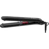 Image de Rowenta SF161L x Karl Lagerfeld Easyliss Lisseur à lisser à un bouton, revêtement en céramique tourmaline, système de plaques mobiles, fonction Straight & Curl, constante 200 °C, noir/rouge, 1 pièce
