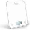 Image de Tefal, Balance de cuisine électronique, Optiss, Écran rétroéclairé facile à lire, Résistance aux rayures, Capacité de 5kg, Blanc, BC50U0V0