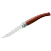 Image de OPINEL, Couteau pliant Marron N°07, Acier au Carbone XC90, Facilité d'entretien, Résiste à la corrosion, Manche en hêtre vernis incolore, Lame de 8 cm, Avec bague de double sécurité Virobloc