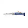 Image de Couteau pliant N°08 baroudeur bleu foncé 8,5 cm Opinel