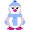 Image de EMTEC, ECMMD16GM335, Clé USB 16 Go avec figurine pingouin en caoutchouc siliconé, design ludique et pratique, vitesses de lecture 15 Mo/s et écriture 5 Mo/s, taille : 16 Go, Couleur : multicolore