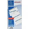 Image de ATLANTA Bloc messages téléphones spiralé 148x297 mm 50 feuillets Dupli