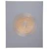 Image de Exacompta Livre d'Or Simili Cuir Ellipse 100 Pages 27x22 cm Gris