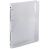 Image de EXACOMPTA Classeur Polypro souple 4 anneaux 15 mm dos 20 mm A4 CRYSTAL