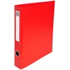 Image de Exacompta - réf. 51640E - 1 Classeur rembordé PVC - 4 anneaux en D de 40 mm sur la 3ème de couverture - Dos 60 mm - Dimensions extérieures : 32 x 29 cm - Format à classer A4 Maxi-4 coloris aléatoires