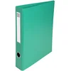 Image de Exacompta - réf. 51643E - 1 Classeur rembordé PVC - 4 anneaux en D de 40 mm sur la 3ème de couverture - Dos 60 mm - Dimensions extérieures : 32 x 29 cm - Format à classer A4 Maxi - Coloris : vert