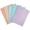 Image de Exacompta - Réf. 88360E - 1 Protège-documents Aquarel - 30 pochettes cristal lisse - 60 vues - pour A4 - dim 24 x 32 cm - couverture en polypro semi-rigide - 5 couleurs pastels aléatoires (Lot de 2)