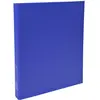 Image de Exacompta - réf. 54372E - Carton de 20 classeurs rigides rembordés PP - 2 anneaux ronds diamètre 30 mm - Dos 40 mm - Dimensions extérieures : 32 x 26 cm - Format à classer A4 - Coloris : bleu