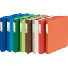 Image de Exacompta - réf. 54980E - Carton 10 classeurs rigides rembordés Forever - 2 anneaux ronds diamètre 30 mm - Dos 40 mm - Dimensions extérieures : 32 x 26 cm - Format à classer A4 - 8 coloris assortis