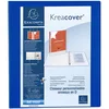 Image de EXACOMPTA Classeur personnalisable Kreacover A4 Maxi 4 Ax Diam 25mm Dos 45 mm Bleu