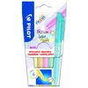 Image de PILOT - Lot de 5 FriXion Light Soft - Surligneurs Effaçables aux couleurs pastel - Rose, Jaune, Violet, Bleu, Orange, Vert - Pointe biseautée pour tracé fin ou plus large