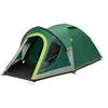 Image de Coleman tente dôme Kobuk Valley 4+, tente tunnel 4 personnes avec grande cabine de couchage obscurcie et vestibule, 100% étanche à l'eau, Vert